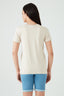 Neutral Dreams Happen Flower Tee