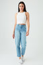 Midwash Barrel Leg Jeans