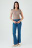 Hazelnut Frill Sleeveless Body