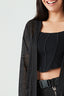 Black Slub E2E Cardigan