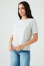 Light Grey Marl Basic Oversized Cotton Tee