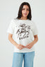 Ivory Rodeo Cowgirl Slogan Tee