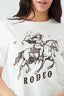 Ivory Rodeo Cowgirl Slogan Tee