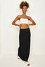 Black Basic Maxi Skirt - Select Fashion