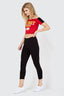 Black 2 Pack Crop Leggings - Select Fashion