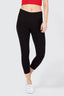 Black 2 Pack Crop Leggings - Select Fashion