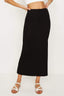Black Basic Maxi Skirt - Select Fashion