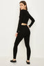 Black Regular Length Leggings - Select Fashion