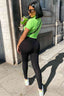 Black Tall Length Leggings - Select Fashion