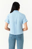 Light Blue Double Pocket Shirt - Select Fashion