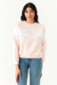 Spring Peach Sport Club Emb Sweat - Select Fashion