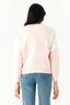 Spring Peach Sport Club Emb Sweat - Select Fashion