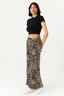 Multi Leopard Wide Leg Soft Trouser - Select Fashion