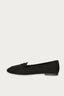 Black Tab Detail Loafers - Select Fashion