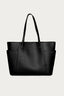 Black Pocket Detail Shopper Bag - Select Fashion