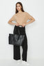 Black Pocket Detail Shopper Bag - Select Fashion
