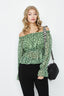 Multi Spot Print Bardot Blouse - Select Fashion