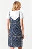 Navy Scarf 2 In 1 Dress - Select Fashion