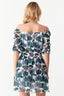 Multi Tropical Chiffon Ra Ra Dress - Select Fashion