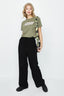 Black Wide Leg Soft Trouser - Select Fashion