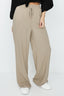 Earth Brown Wide Leg Soft Trouser - Select Fashion