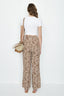 Brown Zebra Wide Leg Soft Trouser - Select Fashion