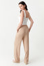Sand Textured Pull On Trousers - Select Fashion