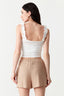 Sand Textured Pull On Shorts - Select Fashion