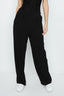 Black Straight Leg Pull On Trouser - Select Fashion