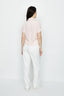 White Tailored Wide Leg Trouser - Select Fashion