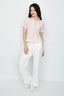 White Tailored Wide Leg Trouser - Select Fashion