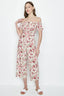 Multi Floral Bardot Shirred Jumpsuit - Select Fashion