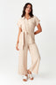 Stone Utility Viscose Jumpsuit - Select Fashion