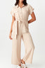 Stone Utility Viscose Jumpsuit - Select Fashion