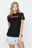Black Athleisure Airtex Tee - Select Fashion