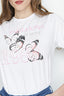Optic White Tie Back Tee - Select Fashion