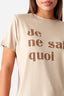 Sand Je Ne Sais Quoi Oversized Tee - Select Fashion