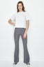 Optic White Airtex Trim Tee - Select Fashion