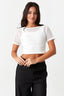 Optic White Airtex 2 In 1 Top - Select Fashion