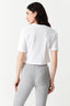 White Diamante Pocket Tee - Select Fashion