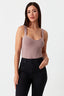 Mocha Basic Seam Bodysuit - Select Fashion