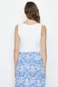Optic White Lace Detail V Vest - Select Fashion