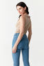 Sand Broderie Frill Bodysuit - Select Fashion