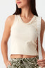 Vanilla Mini Ruffle Vest - Select Fashion