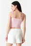 Pink Daisy Strap Vest - Select Fashion