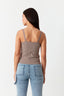 Mink Lace Trim Cami - Select Fashion