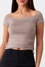 Pebble Slinky Shoulder Top - Select Fashion