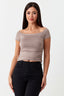 Pebble Slinky Shoulder Top - Select Fashion