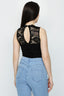 Black Lace Bustier Top - Select Fashion