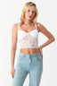 White Crochet Lace Bralet - Select Fashion